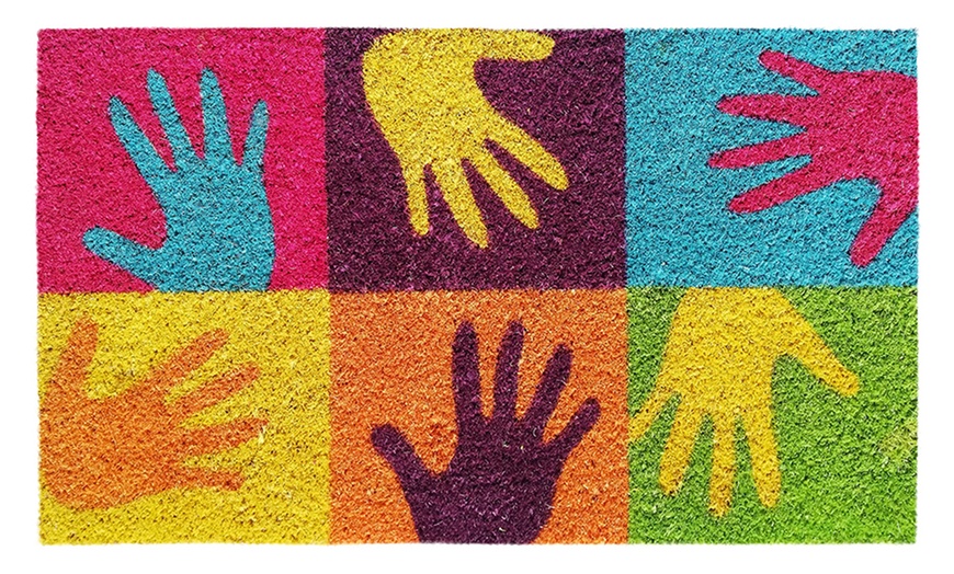 Image 59: Zerbino in cocco con retro antiscivolo