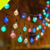 Image 1: Solar-Powered Ball String Lights
