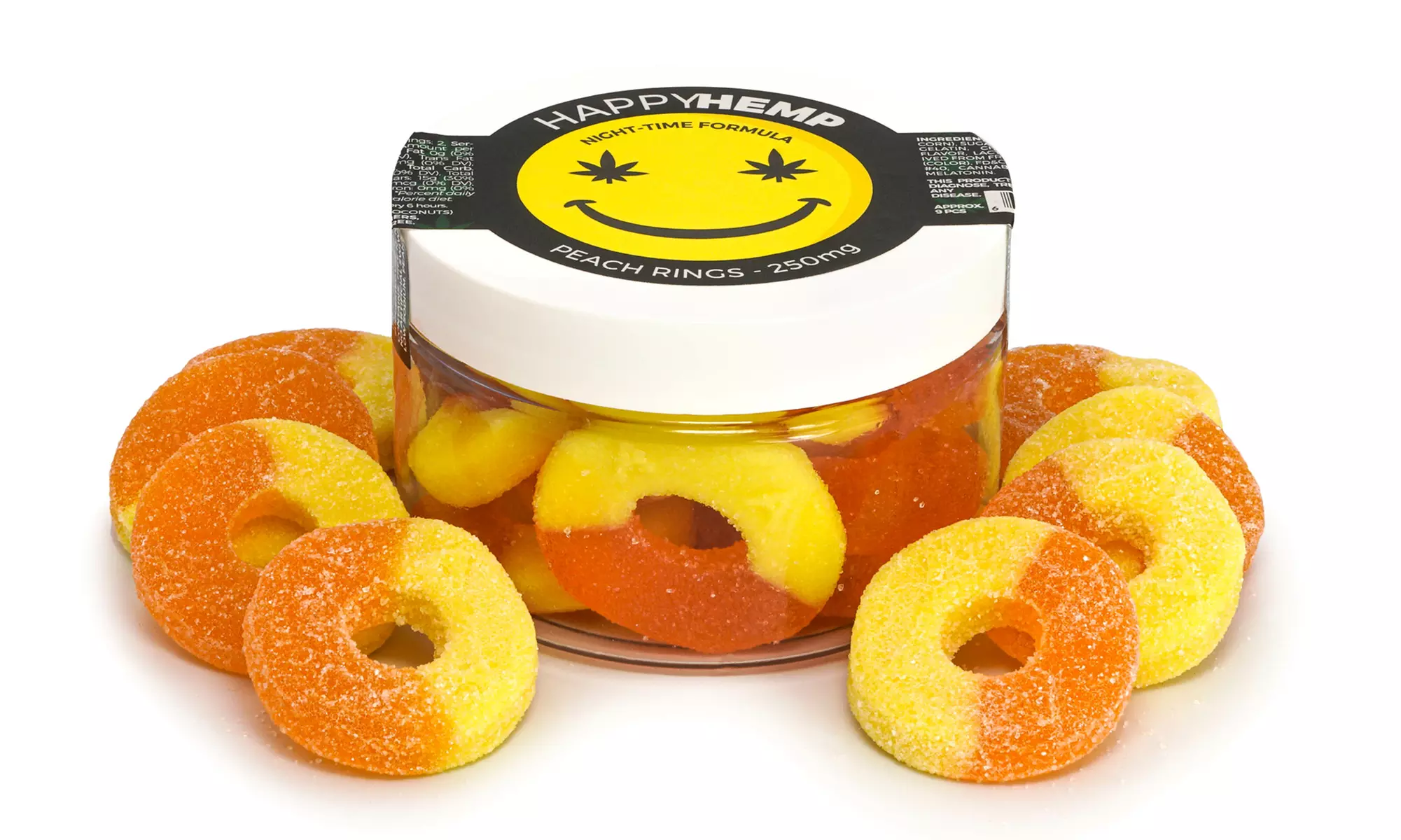 CBD Gummies for Sleep from Happy Hemp (250mg-1500mg)