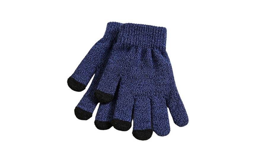 Image 4: 1 ou 2 paires de gants pour écran tactile