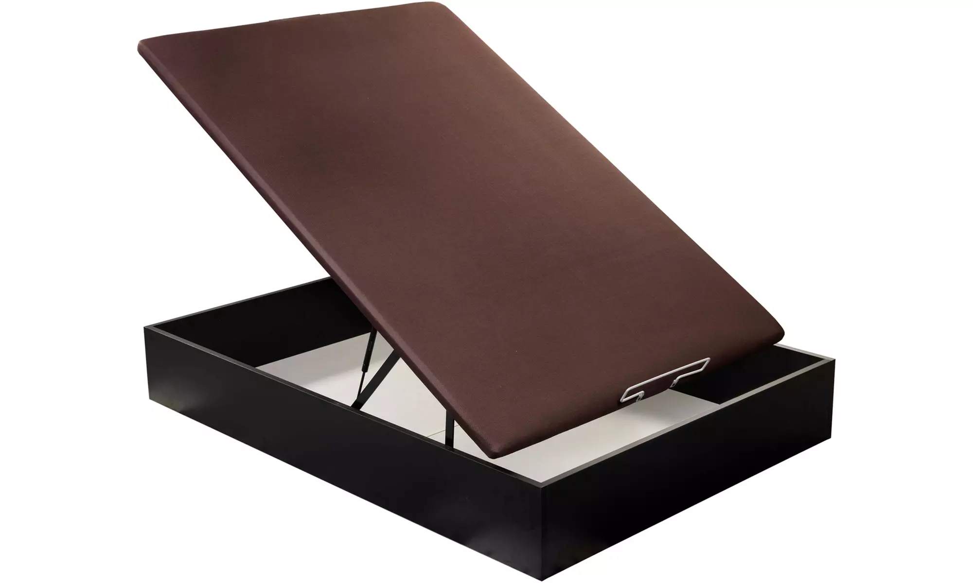 Canapé Abatible Altura 32cm ENVIO, MONTAJE Y RECOGIDA ANTIGUO GRATIS, Gran Capacidad, Madera, Tapa 3D,Wengué