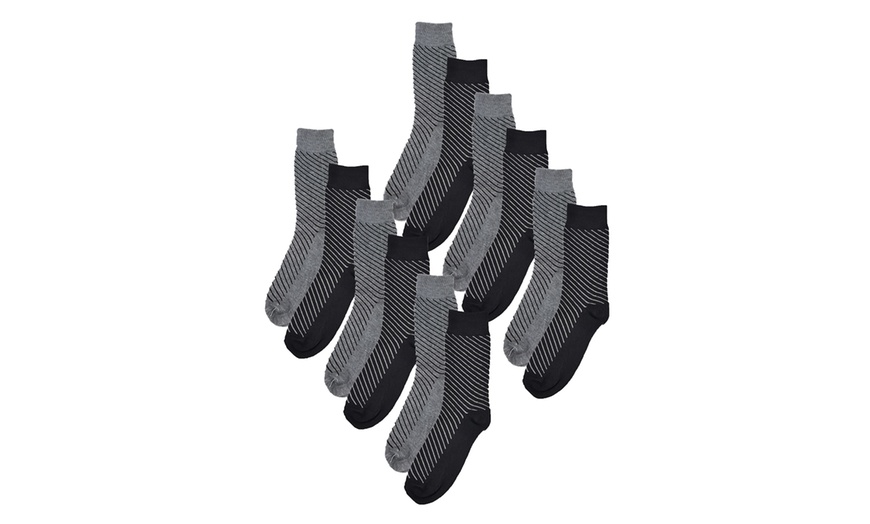 Image 3: 12-Pack of Men's Design Socks