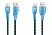 LAX Apple-Certified Braided Lightning Cable for iPhone & iPad (4ft or 6ft) - Second Medium