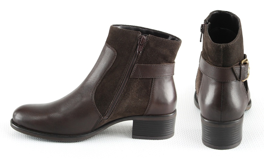 Image 5: Alain Manoukian Leather Boots