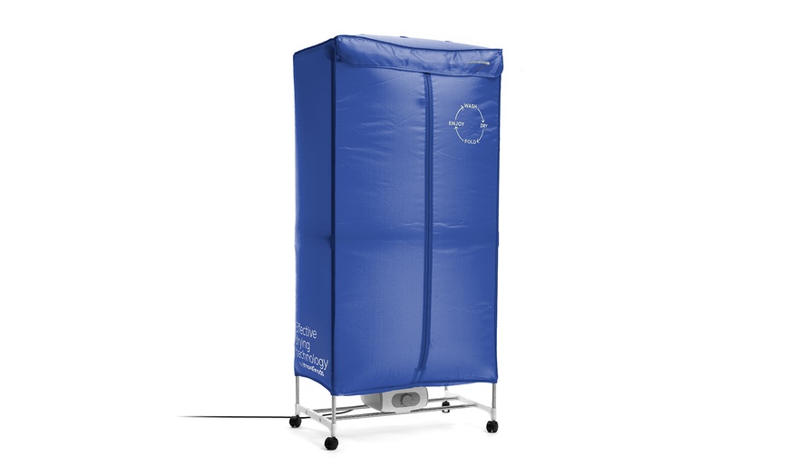 Image 17: InnovaGoods elektrischer Wäschetrockner Dupledry mit 2 Höhen 1200 W 