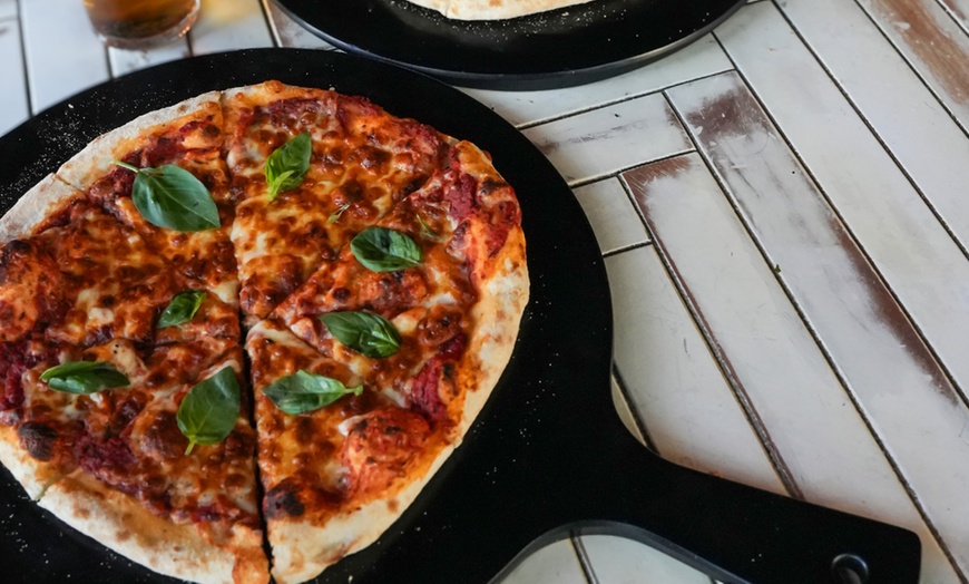 Image 4: Satisfy Your Cravings: Choice of Any Two / Four Pizzas and Drinks