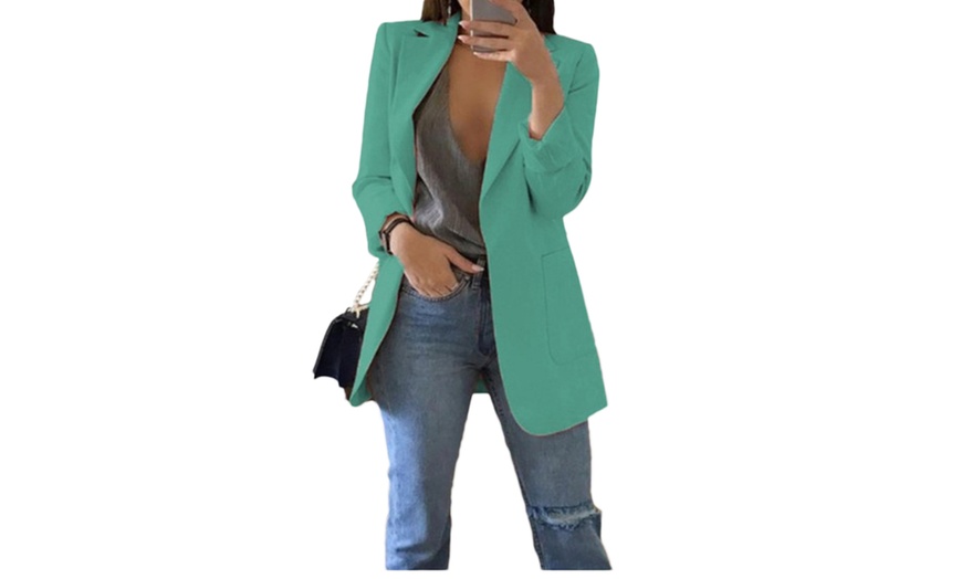 Image 5: Women's Lapel Casual Blazer