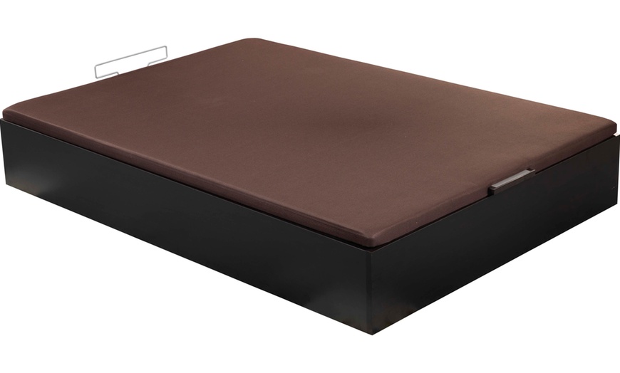 Image 3: Canapé Abatible Altura 32cm ENVIO, MONTAJE Y RECOGIDA ANTIGUO GRATIS, Gran Capacidad, Madera, Tapa 3D,Wengué