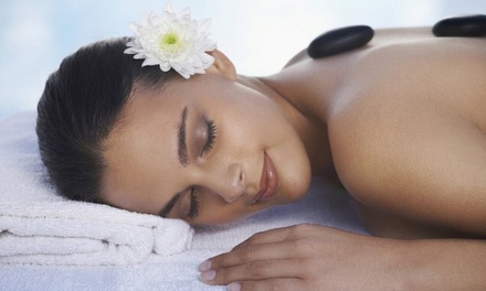 45 hot stone min body massage +45mins scalp therapy - ZenZone Spa