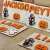 Image 6: Personalisierbares Namens-Puzzle im Halloween-Design