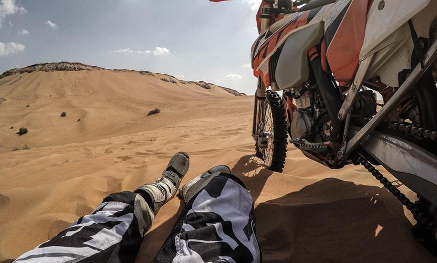 Image 4: KTM Motorcycle Desert Adventure Tour