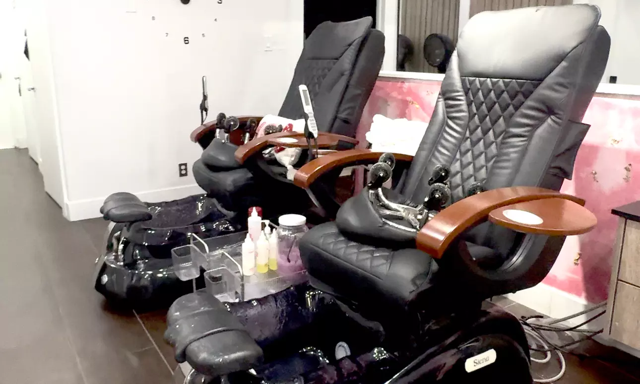 Get a Perfect Gel Manicure, Gel Pedicure or Combo of Both 
