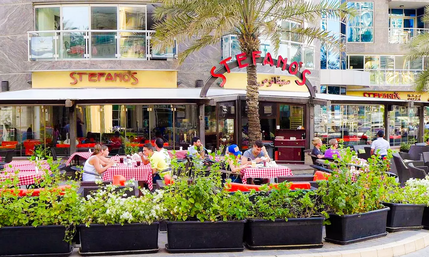 AED 100, 200 or 400 to Spend at Stefano’s: Italian Dining with Stunning Dubai Marina Views (Up To 50% Off) - Primary Image