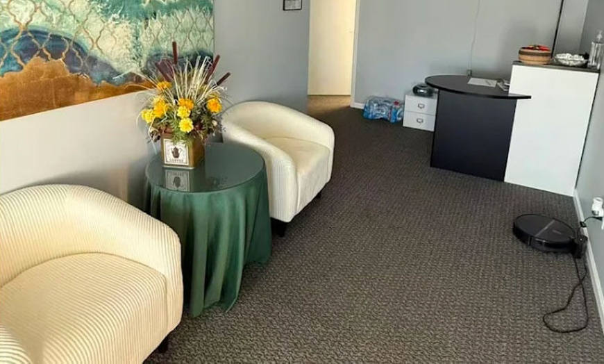 Image 2: 1, 3, or 5 Sessions: 60-Min Choice-of-Massage (Hot Stone/Deep Tissue)