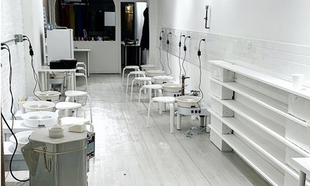 Pottery Wheel Throwing Class for One - Pottery NYC