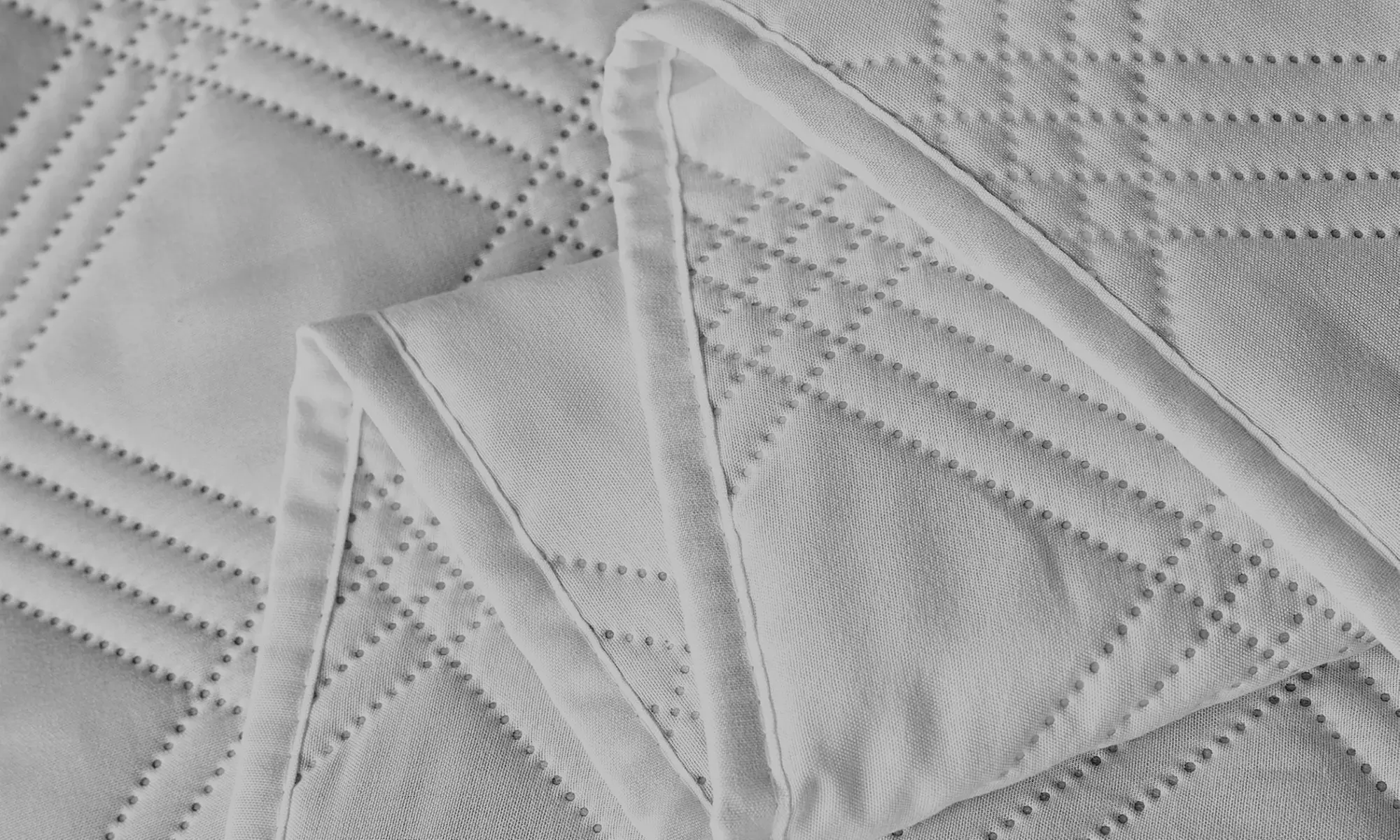 Couvre-lit léger matelassé "Birmingham" en satin