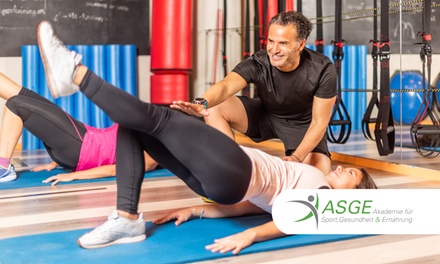 Online-Ausbildung Beckenbodentrainer inkl. Video-Livestream (einlösbar ab 18 Jahren) - Akademie für Sport, Gesundheit und Ernährung