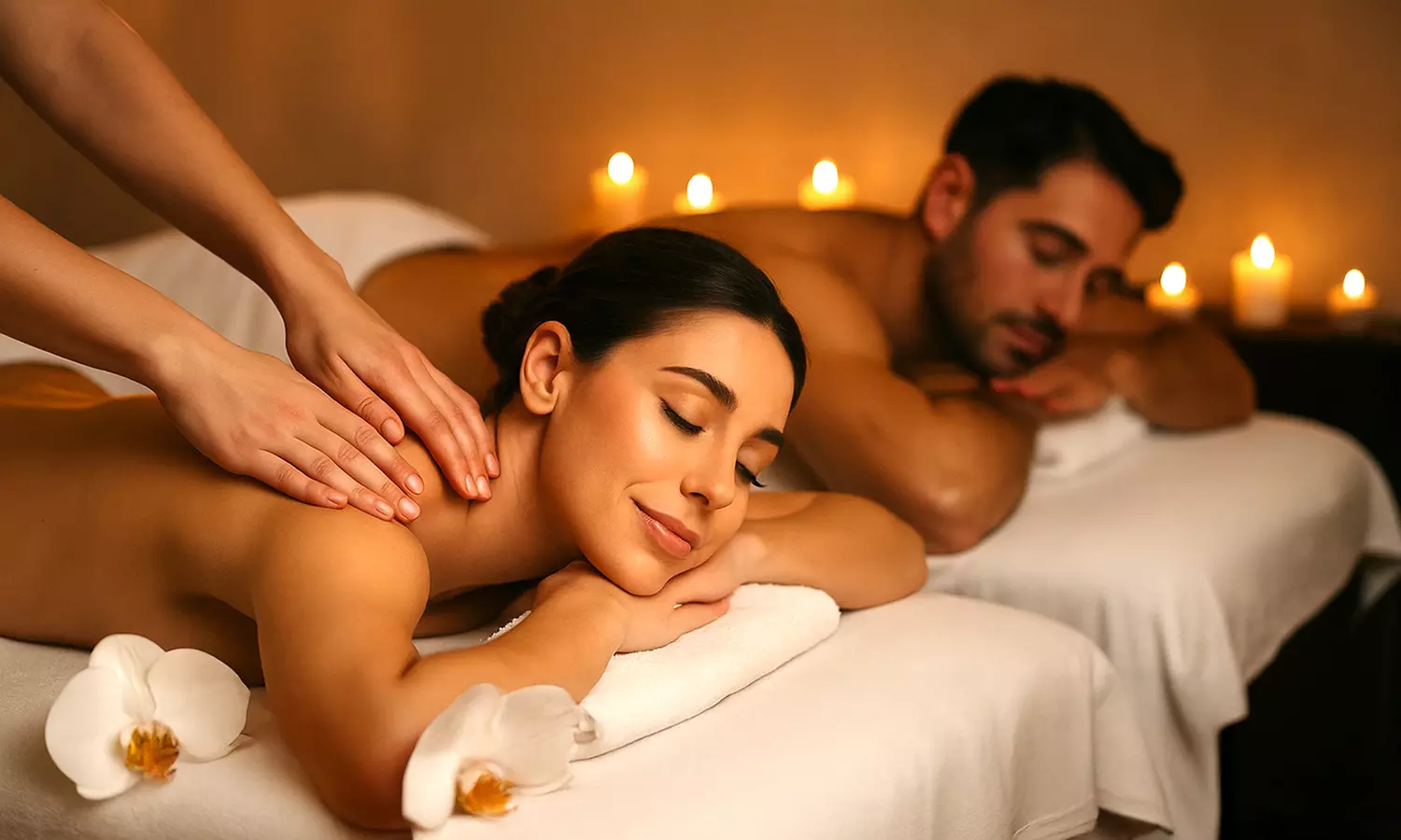 Rejuvenate together with a One 60-Minute Couples Detox Massage at Oasis Massage (Up to 36% Off) - Primary Image