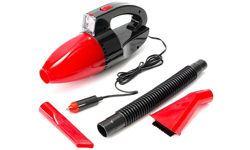 Image 1: Handheld Vacuum Cleaner with Light