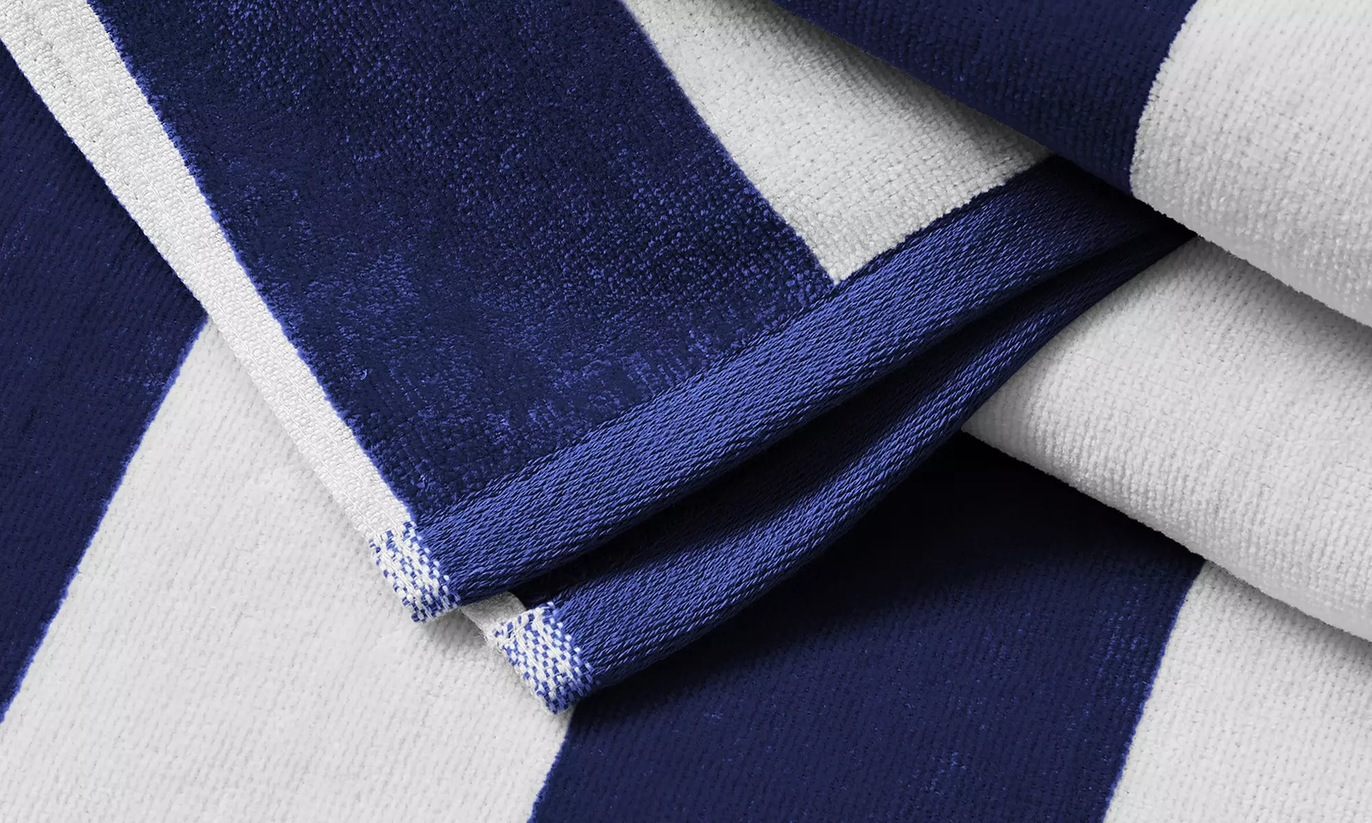 FreshFolds Four Pack Cotton Velour Beach Towels