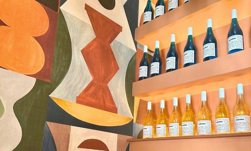 Image 10: Cata frente a L´Hemisferic de 4 vinos maridados con 2 tipos de quesos