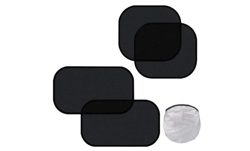 Image 2: Static Car Window Sun Shades