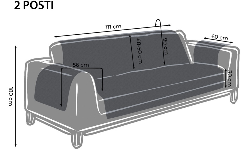 Image 7: Copripoltrona e copridivano Imperiale antimacchia Co.Ingros.Tex