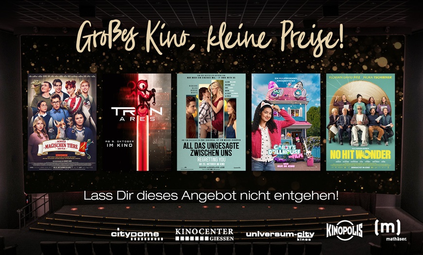 Image 4: Kinoticket für alle 2D-Filme inkl. Filmzuschlag und Überlänge