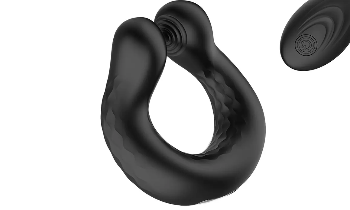 Powerful Vibrating C-Ring Vibrators 10 Modes Silicone Adult Sex Toys