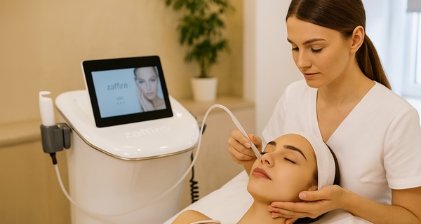 Oksybrazja z infuzją tlenową na skórę głowy, twarz, szyję i dekolt