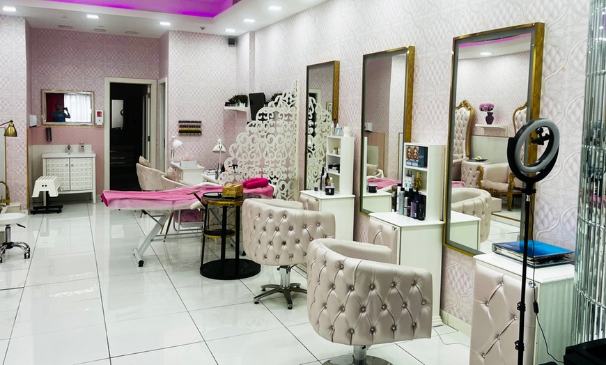 Image 2: A Classic or Gelish Manicure, Pedicure, Blow Dry, Hair Wash & More