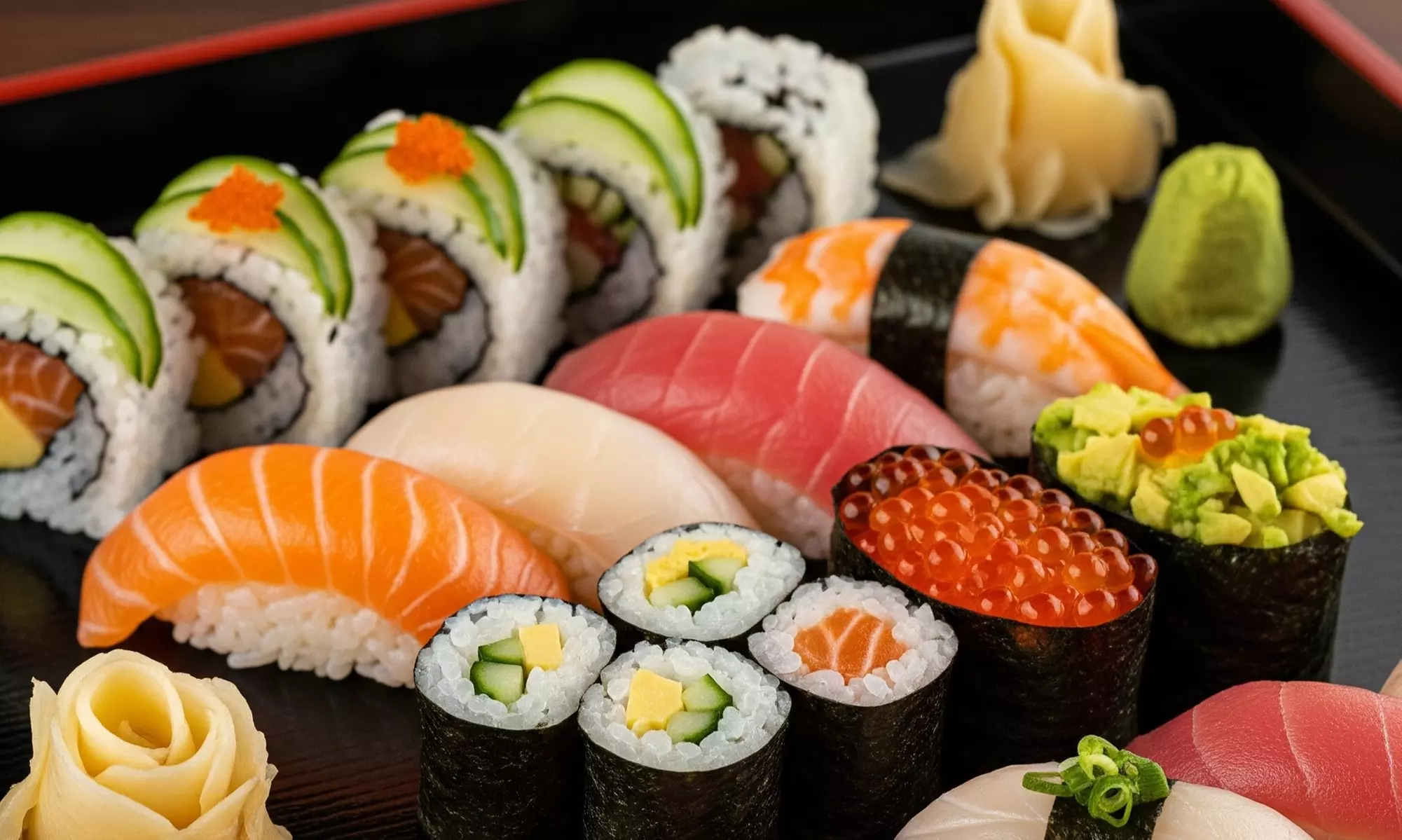 Sushi-Liebe teilen! Platte & Vorspeise für 1-2 bei Lovely Sushi & More 35% - Primary Image