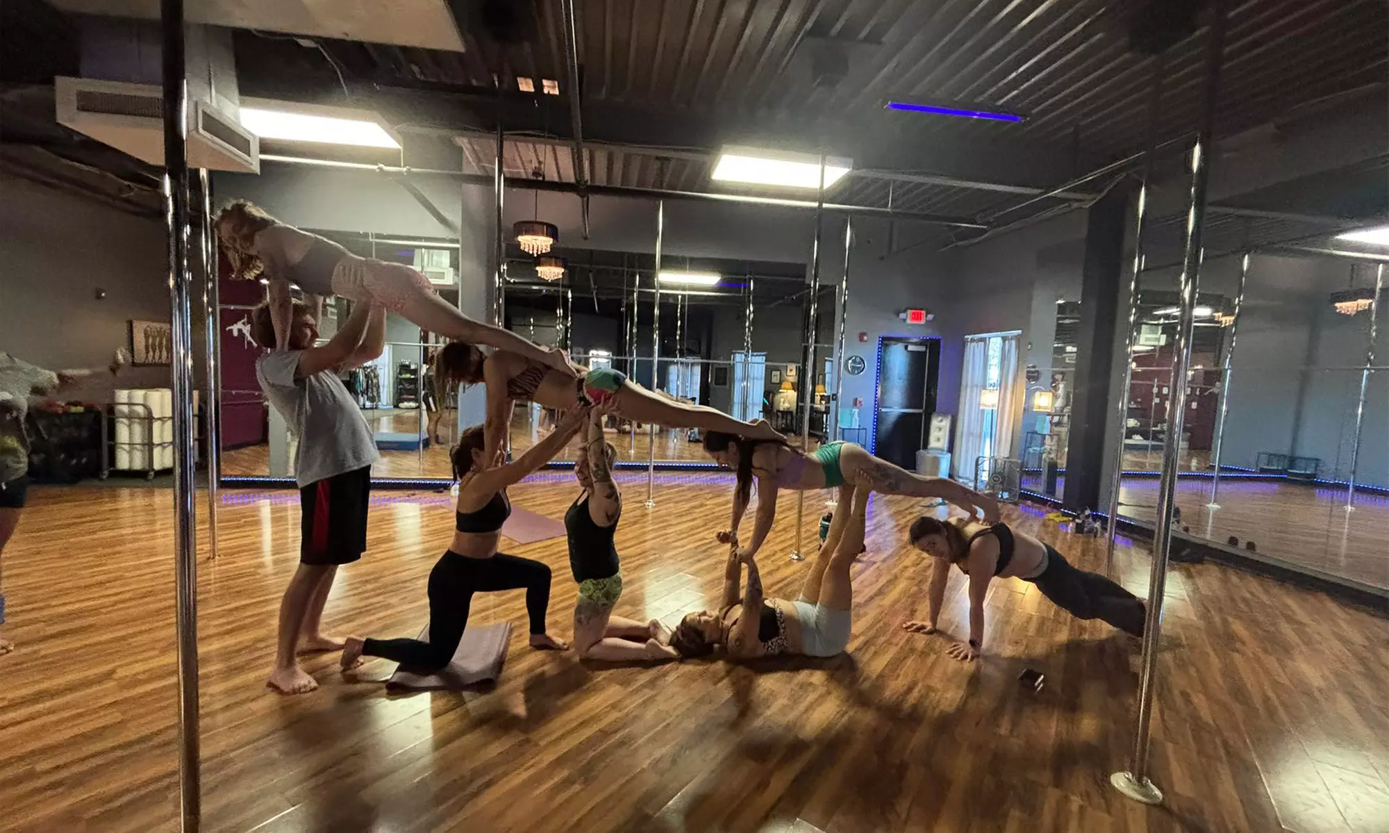 5, 10 or 20 Class Passes or 1-Month Unlimited Classes at PoleFit Carolinas(Up To 64% Off)