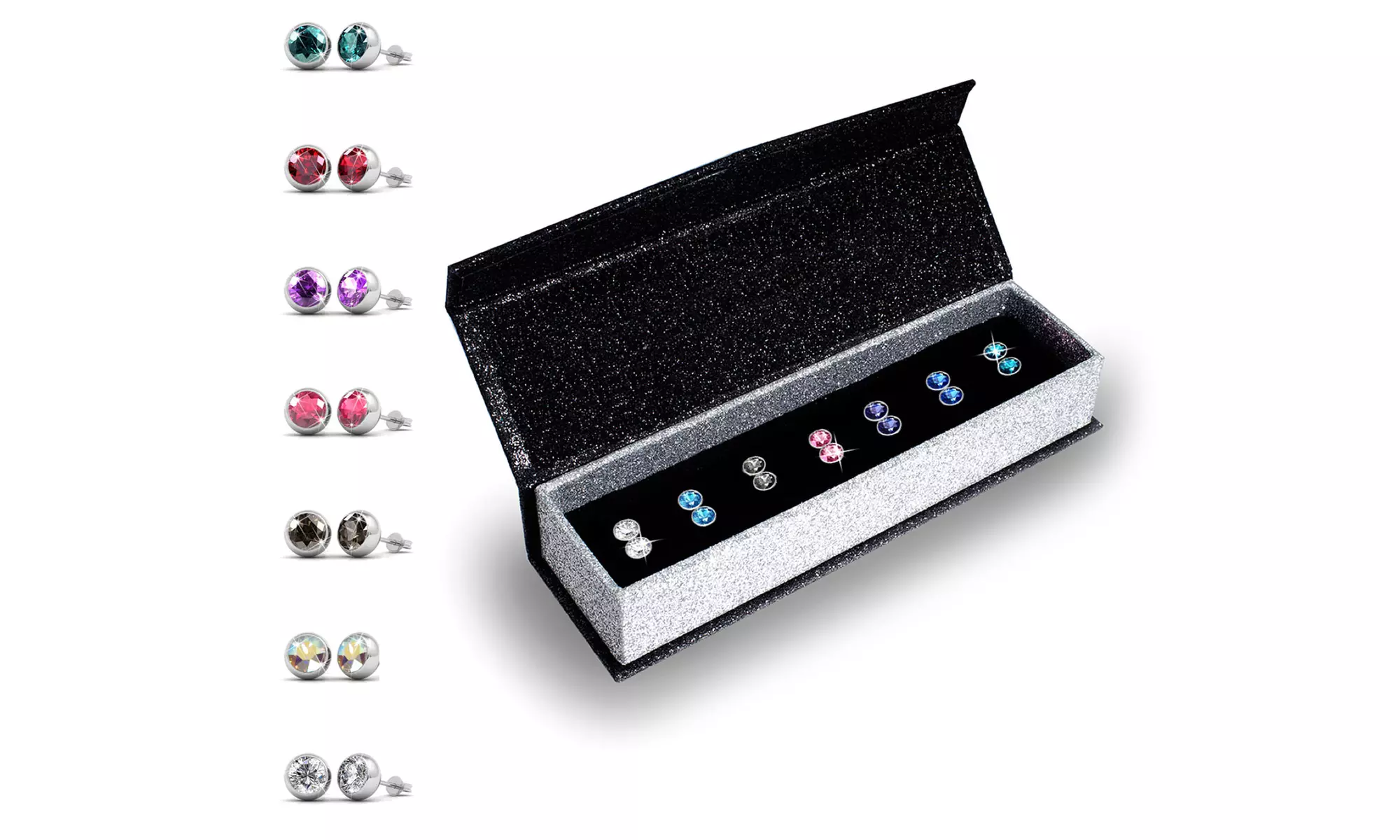 Mond Ohrstecker, Armband oder Halskette