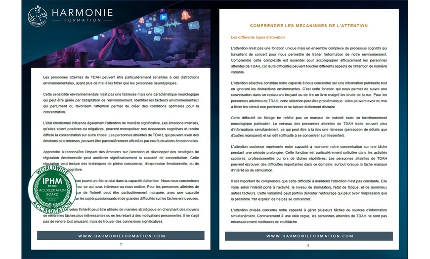 Image 3: Devenir coach TDAH avec Harmonie Formation
