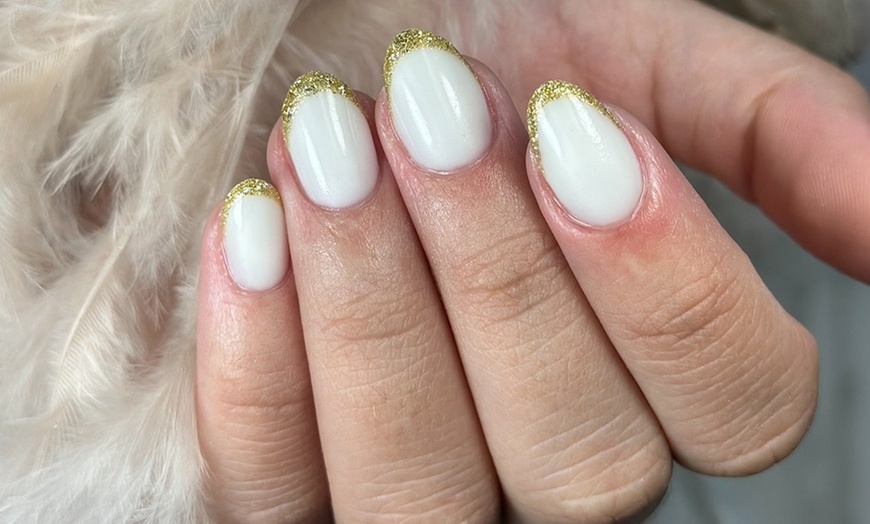 Image 4: Hard Gel Manicure, Gel Pedicure, or Deluxe Mani-Pedi