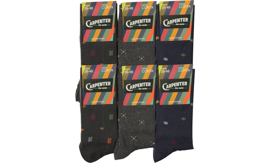 Image 12: Carpenter 6er- oder 12-Pack kurze oder lange Herren-Socken