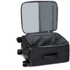 Image 6: KONO Lightweight Soft Shell Suitcase Set TSA Lock Wet/Dey Compartment