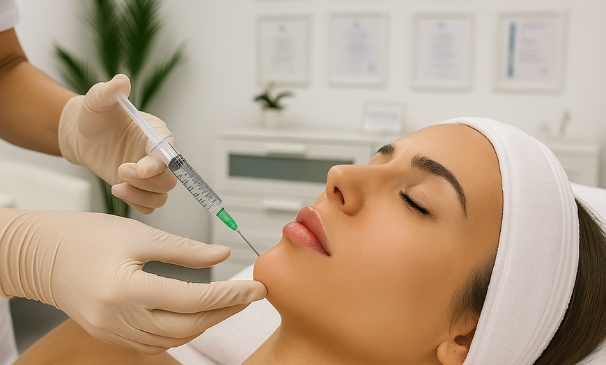 Image 3: Injektion von 0,75-2 ml Hyaluron im Gesicht für Zone nach Wahl