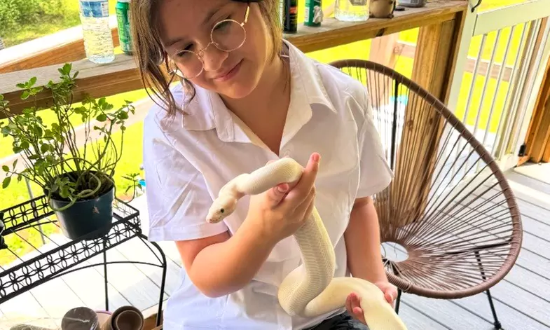 Spooky Snake Yoga for One, Two, or Four People on October 11, 2025