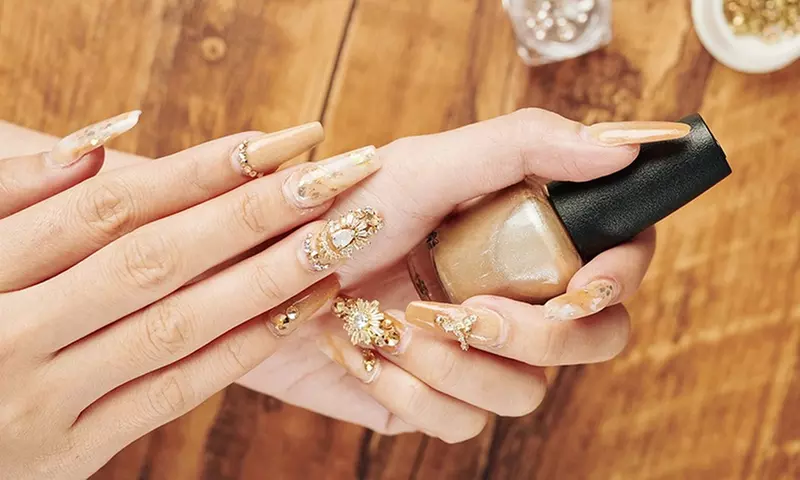 Glam up with Manicures, Mani-Pedi, Gel-X & Acrylic Nail Services at Nails R Us - Up to 26% Off