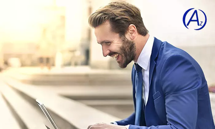 Complete digitale Engelse taalcursus voor 3, 6, 12 of 18 maanden via EnglishAZ.com (tot 93% korting)