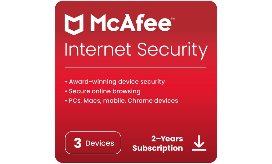 Image 5: 1 of 2-jarig abonnement McAfee Internet Security 2025