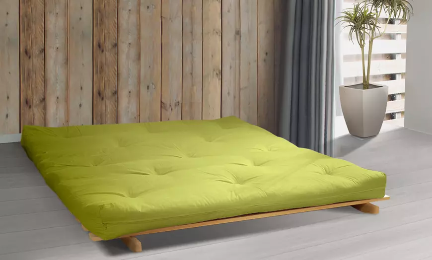 Image 22: Futon Frame and Mattress