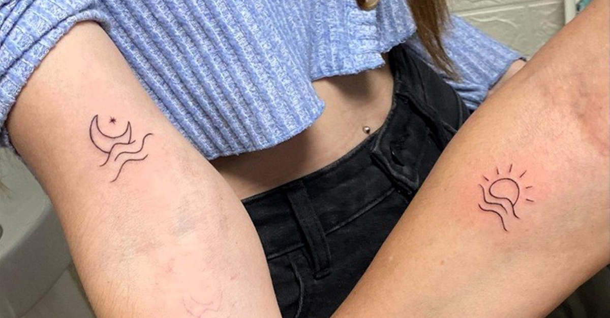 Tatuajes minimalistas en tinta negra de 3 x 3 cm en Zaragoza