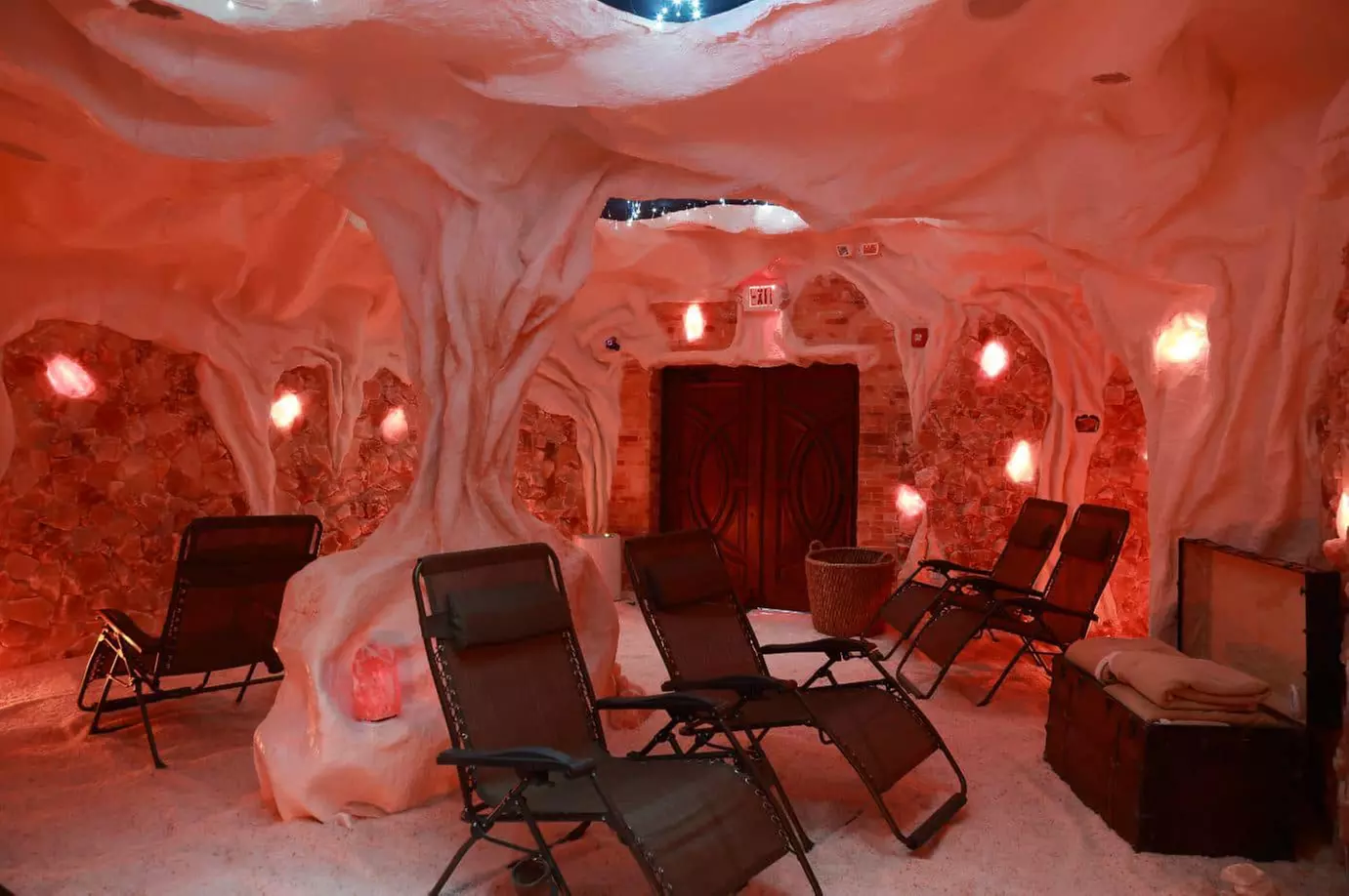 Therapeutic Himalayan Salt Cave Session at Primal Oceans Salt Cave