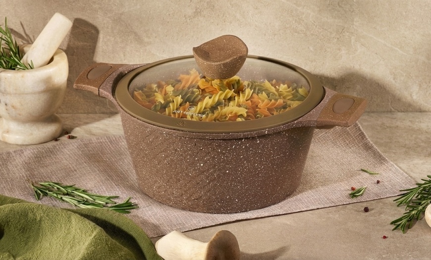 Image 37: Cocotte avec couvercle, batterie de cuisine de 6 ou 13 pièces