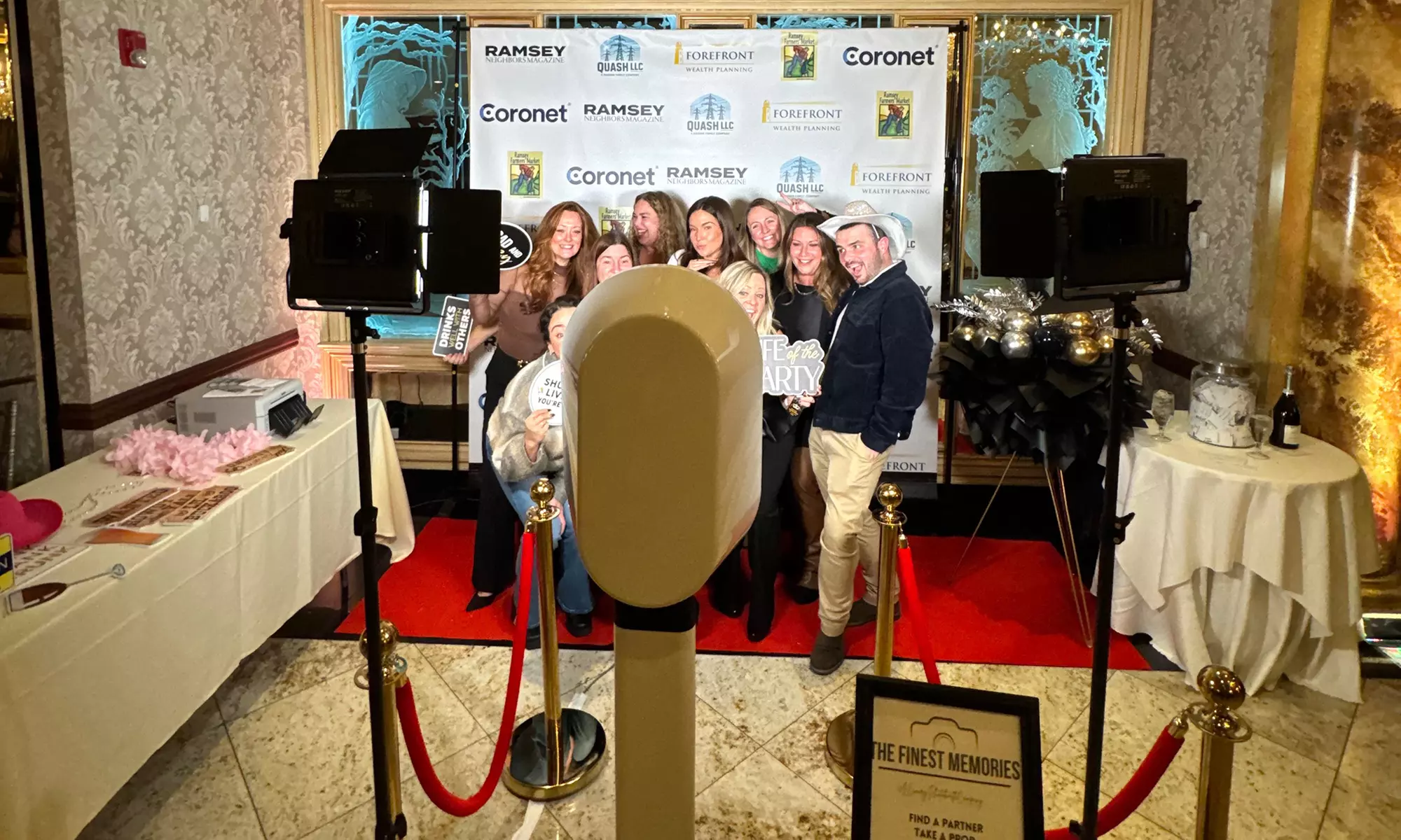 Get Standard, Advanced or Signature Package:  Photo Booth Services