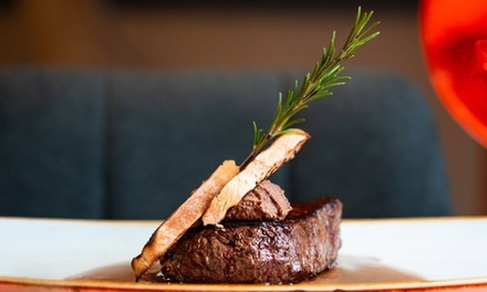 Two-Course Meal (incl. Steak Option) with Wine for 1 - Franco's Restaurant Steakhouse & Grill