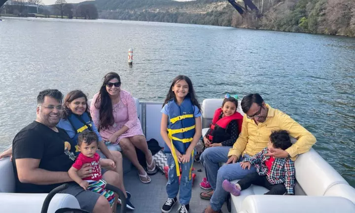 BYOB 2-Hour Sunset Cruise with Captain on Lake Austin or Lake Travis with Tide Up Rentals - Second Medium